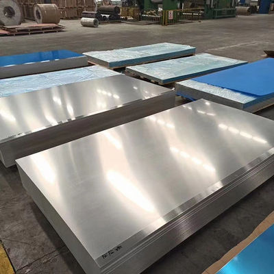 एएसटीएम 3003 एच14 एल्यूमीनियम शीट चौड़ाई 50mm-2500mm OEM छिद्रित के साथ
