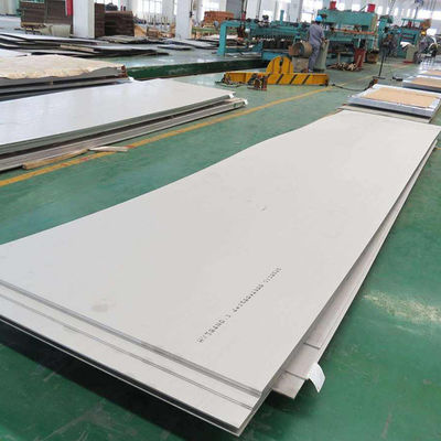 दर्पण खत्म 8K गर्म लुढ़का हुआ स्टेनलेस स्टील शीट लंबाई 1000mm-12000mm
