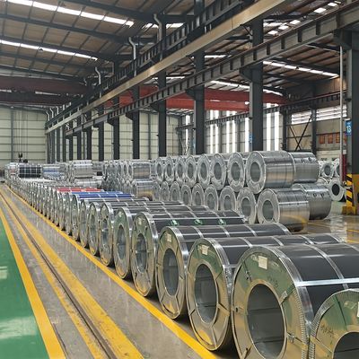 Dx51d Z100 Z60 गर्म डुबोया जस्ती स्टील कॉइल्स 28 गेज